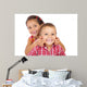 Two Funny Smiling Little Wall Decal
