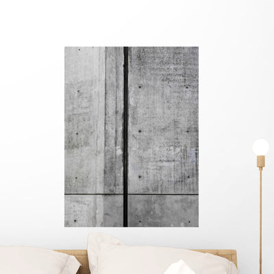 Hintergrund Beton Wall Decal shown on a wall