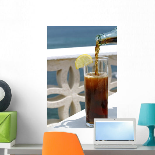 Glass Cola Terrace Wall Decal