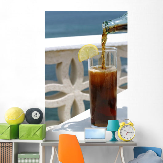 Glass Cola Terrace Wall Decal