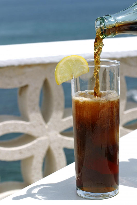 Glass Cola Terrace Wall Decal