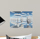 Surreal Face with Text Wall Decal