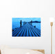 Wood Bridge Morning Wall Decal