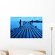 Wood Bridge Morning Wall Decal