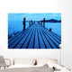 Wood Bridge Morning Wall Decal