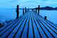 Wood Bridge Morning Wall Decal