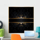 Elegant Seamless Wallpaper with Wall Decal