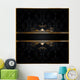 Elegant Seamless Wallpaper with Wall Decal