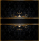Elegant Seamless Wallpaper with Wall Decal