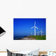Wind Farm with Copy Wall Decal