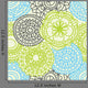 Stylish Floral Seamless Pattern Wall Decal