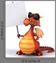 Cool CG Dragon with a Sign Wall Decal
