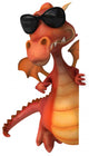 Cool CG Dragon Wall Decal