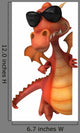 Cool CG Dragon Wall Decal