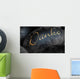 Black Stones with Text Wall Decal