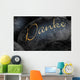 Black Stones with Text Wall Decal