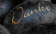 Black Stones with Text Wall Decal
