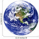 Earth Wall Decal Design 1