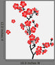 Branch Blooming Cherry Tree Wall Decal