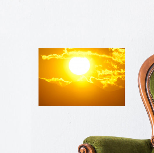 Big Sun Wall Decal