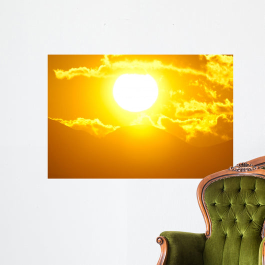Big Sun Wall Decal