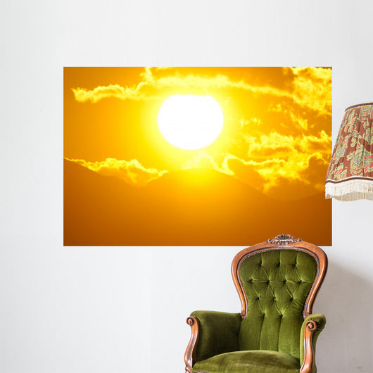 Big Sun Wall Decal