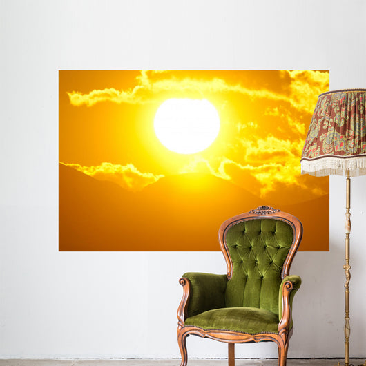 Big Sun Wall Decal