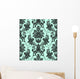Seamless Damask Baroque Floral Wall Decal