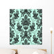 Seamless Damask Baroque Floral Wall Decal