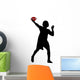 American Football Silhouette Wall Decal Design 5