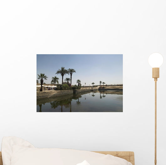 Ancient Swimming Pool Luxor Wall Decal
