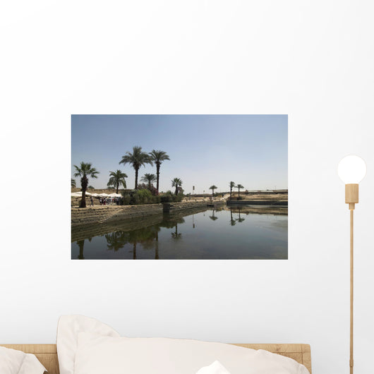 Ancient Swimming Pool Luxor Wall Decal