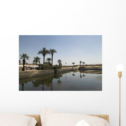 Ancient Swimming Pool Luxor Wall Decal