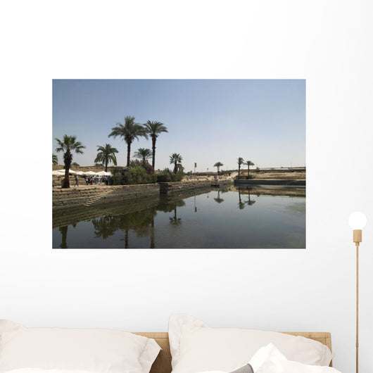 Ancient Swimming Pool Luxor Wall Decal