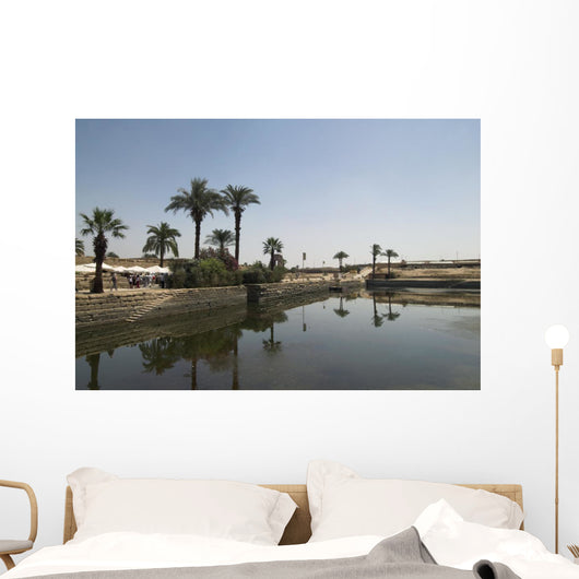 Ancient Swimming Pool Luxor Wall Decal