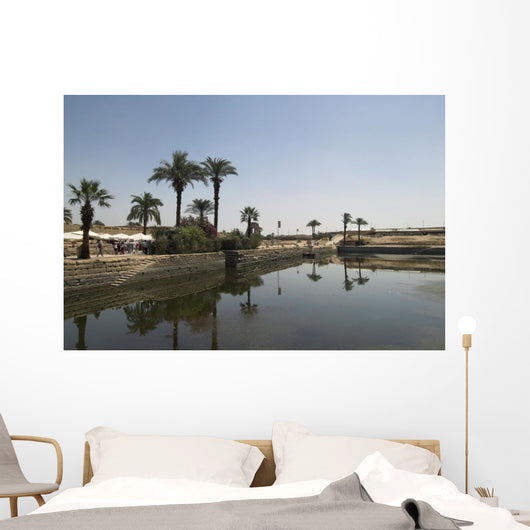 Ancient Swimming Pool Luxor Wall Decal