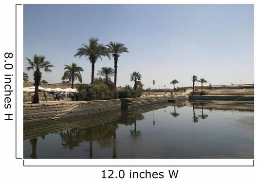 Ancient Swimming Pool Luxor Wall Decal