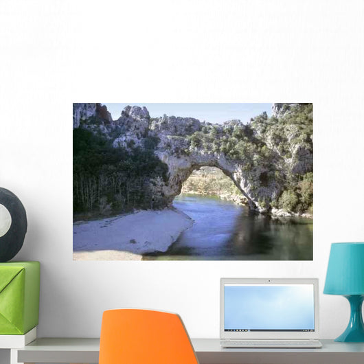 Ardeche Valley-3 Wall Decal
