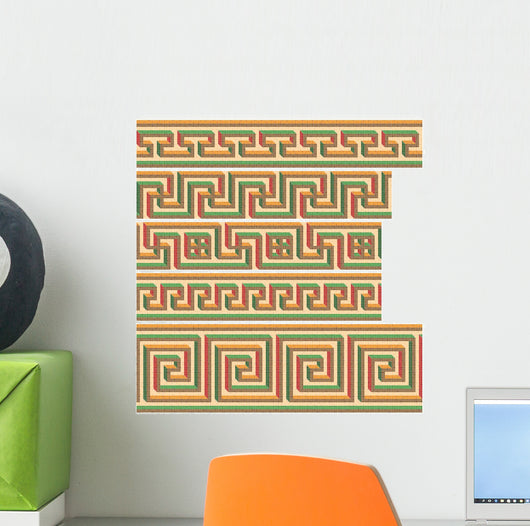 Greek-roman Seamless Mosaics Wall Stickers Wall Decal