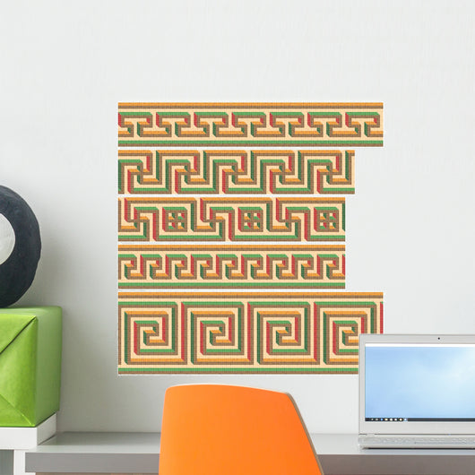 Greek-roman Seamless Mosaics Wall Stickers Wall Decal