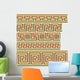 Greek-roman Seamless Mosaics Wall Stickers Wall Decal
