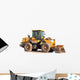 Bulldozer Wall Decal