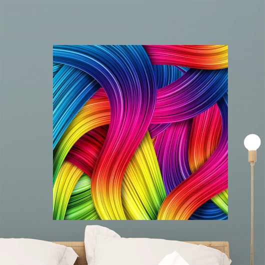 Colorful Abstract Wall Decal