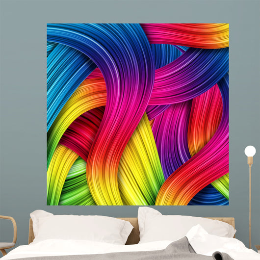 Colorful Abstract Wall Decal