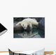 Polar Bear Reflections Wall Decal