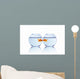 Gold Fish Love Wall Decal