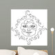 Sun Vector Wall Decal