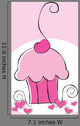Cute Simple Cupcake Wall Decal