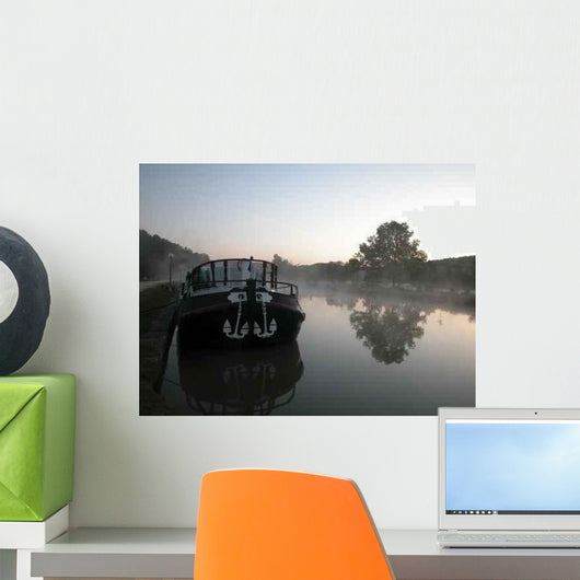 Peniche Sur Le Canal Wall Decal