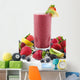 Berry Smoothie Wall Decal Design 1